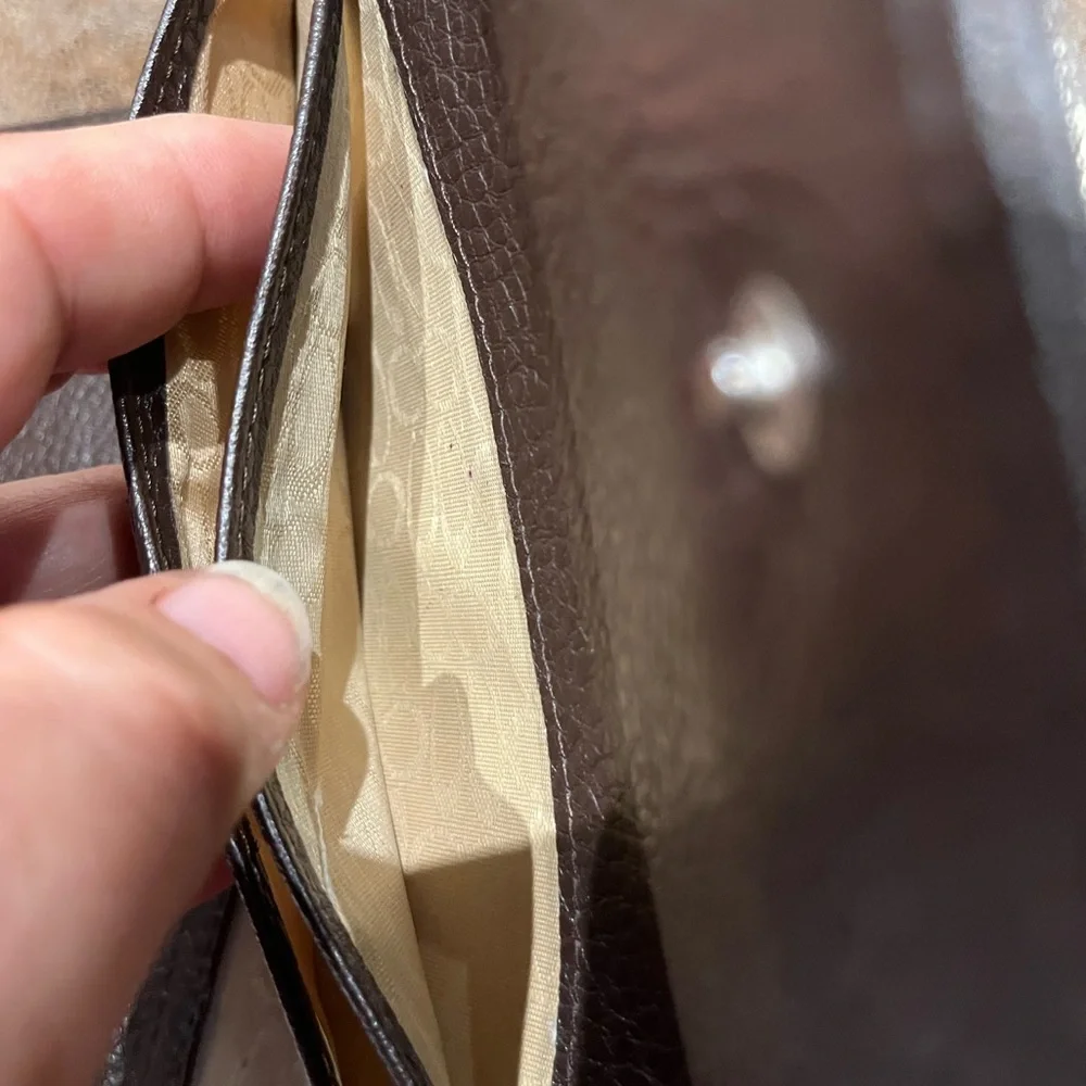 Coach Preloved Trifold Monogram Wallet - Picture 11 of 14